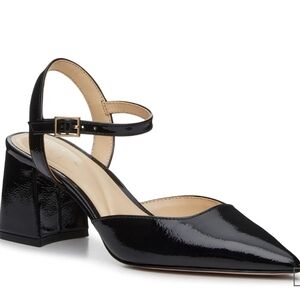 Jessica Simpson Black Patent Block Heels